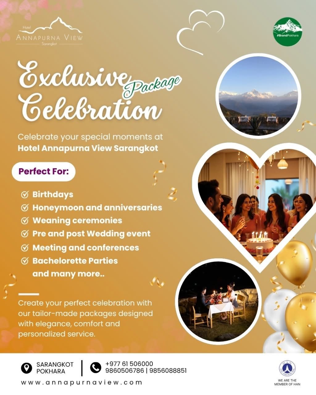 Exclusive Celebration Package