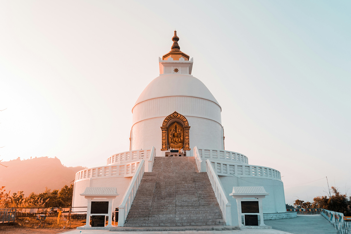 World Peace Pagoda, Pokhara